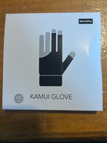 KAMUI BILLIARD GLOVE LEFT HAND XX LARGE BRAND NEW FREE SHIPPING