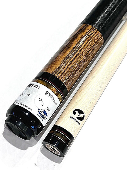 VIKING 3391 POOL CUE TIGER 12.75 MM TIP VIKORE SHAFT NEW FREE SHIPPING FREE CASE