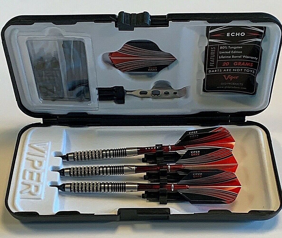 VIPER ECHO DARTS LTD EDITION NUMBERED BRLS BRAND NEW FREE FLIGHTS FREE SHIPPING