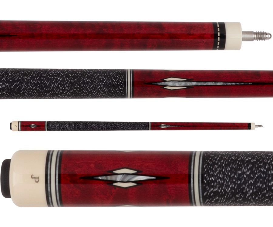 PECHAUER JP12-S JP12 POOL CUE WINE STAINED MAPLE NEW SHIPS FREE FREE HARD CASE