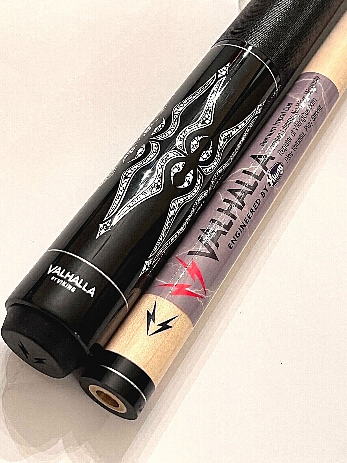 VALHALLA POOL CUE  VA871 FROM VIKING INLAYS AND MORE NEW FREE SHIPPING FREE CASE