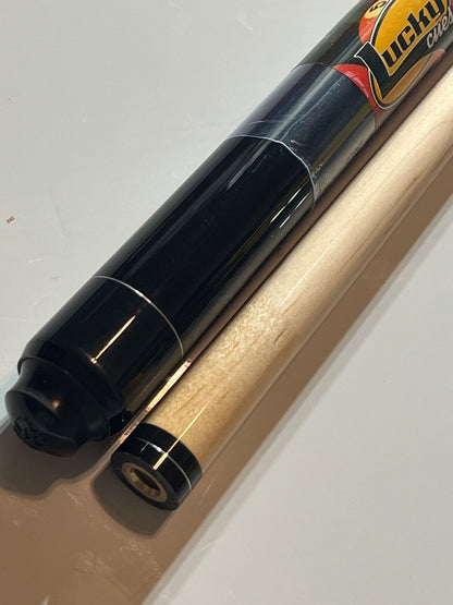 MCDERMOTT L1 LUCKY POOL CUE BRAND NEW 19 OZ 13MM TIP FREE SHIPPING FREE CASE