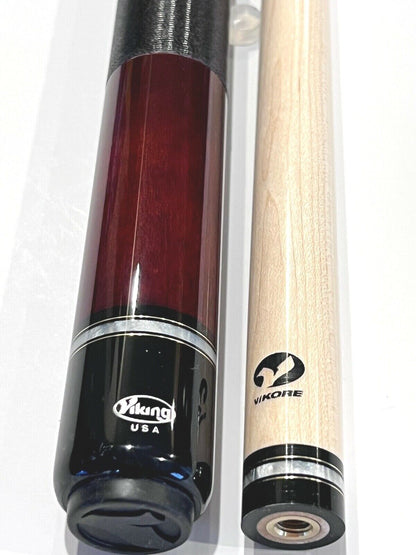 VIKING 2612 POOL CUE TIGER 13.00 MM TIP VIKORE SHAFT NEW FREE SHIPPING FREE CASE