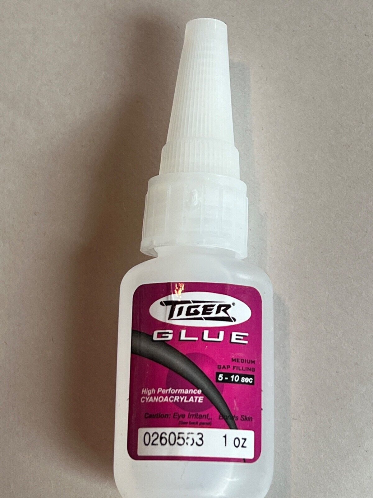 TIGER GLUE FOR TIPS 1 OZ BOTTLE BRAND NEW SHIPS FREE WORKS AWESOME