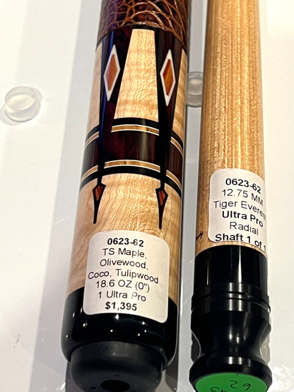 JACOBY CUSTOM 0623-62 OLIVEWOOD COCO. ULTRA 12.75 MM RADIAL SHIP FREE FREE CASE