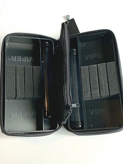 VIPER GLD PLAZMA PRO DART CASE BLK W/ BLACK TRIM PHONE PCKT. FREE SHIP & FLIGHTS