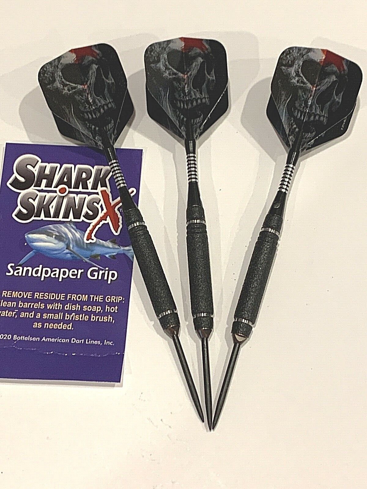 BOTTELSEN HAMMERHEAD STEEL TIP DARTS MODEL 23XD5BK 23 GR NEW FREE SHIPPING