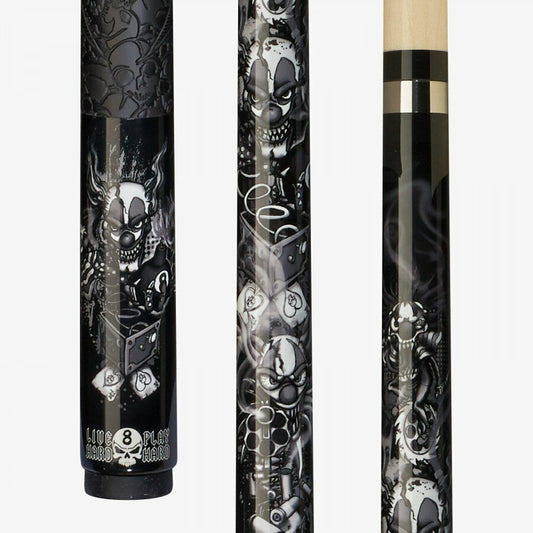 PLAYERS CLOWN D-CN KILLER KLOWN POOL CUE BRAND NEW FREE SHIPPING FREE HARD CASE