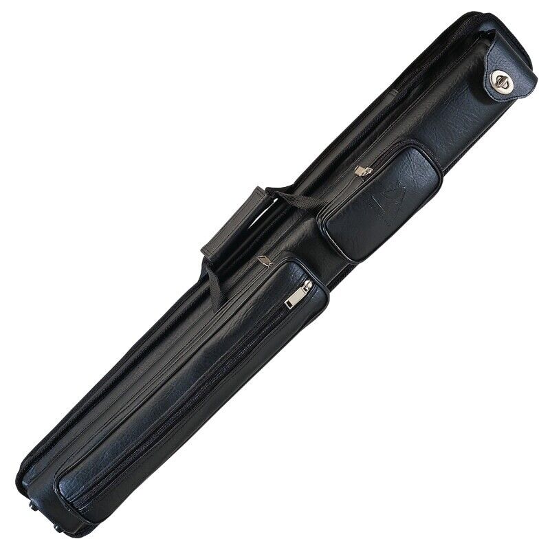 PRO SERIES PRO 96A POOL CUE CASE 2X4 SPRING LOADED BLACK BRAND NEW FREE SHIPPING