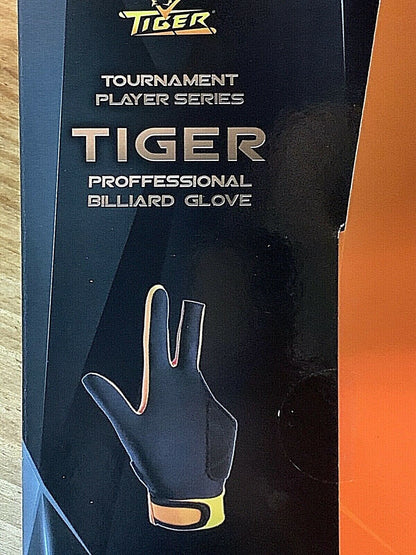 TIGER PRODUCTS PROFESSIONAL BILLIARD GLOVE SMALL LEFT HAND SMALL  FREE SHIPPING