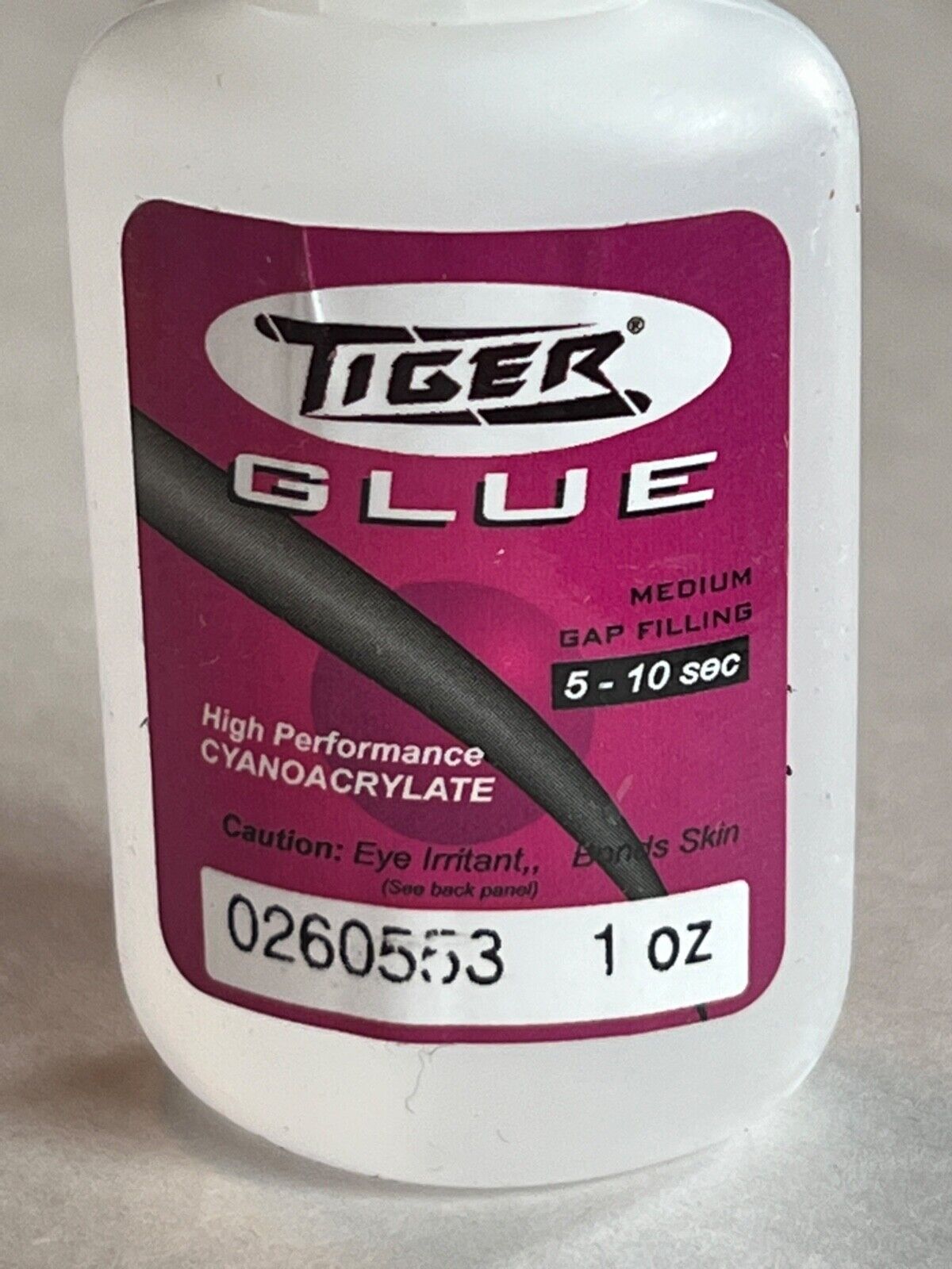 TIGER GLUE FOR TIPS 1 OZ BOTTLE BRAND NEW SHIPS FREE WORKS AWESOME