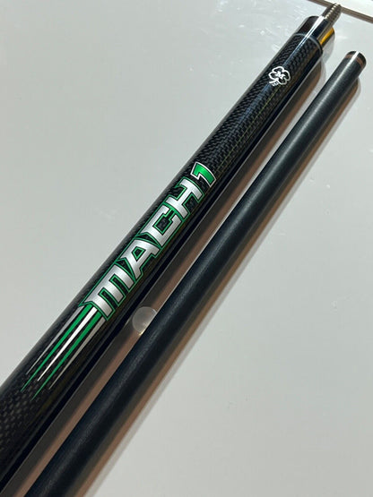 MCDERMOTT VANQUISH MACH 1 CARBON CUE DEFY 13MM SHAFT NEW FREE SHIPPING FREE CASE