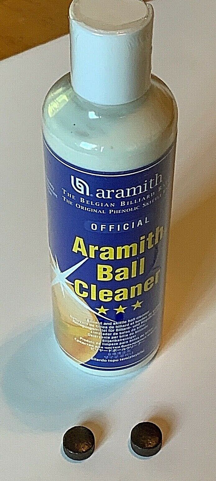 ARAMITH BILLIARD BALL CLEANER BRAND NEW 8.4 OZ SHIPS FREE FREE LE PRO TIPS BONUS