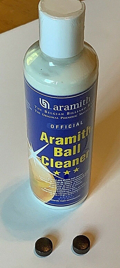 ARAMITH BILLIARD BALL CLEANER BRAND NEW 8.4 OZ SHIPS FREE FREE LE PRO TIPS BONUS