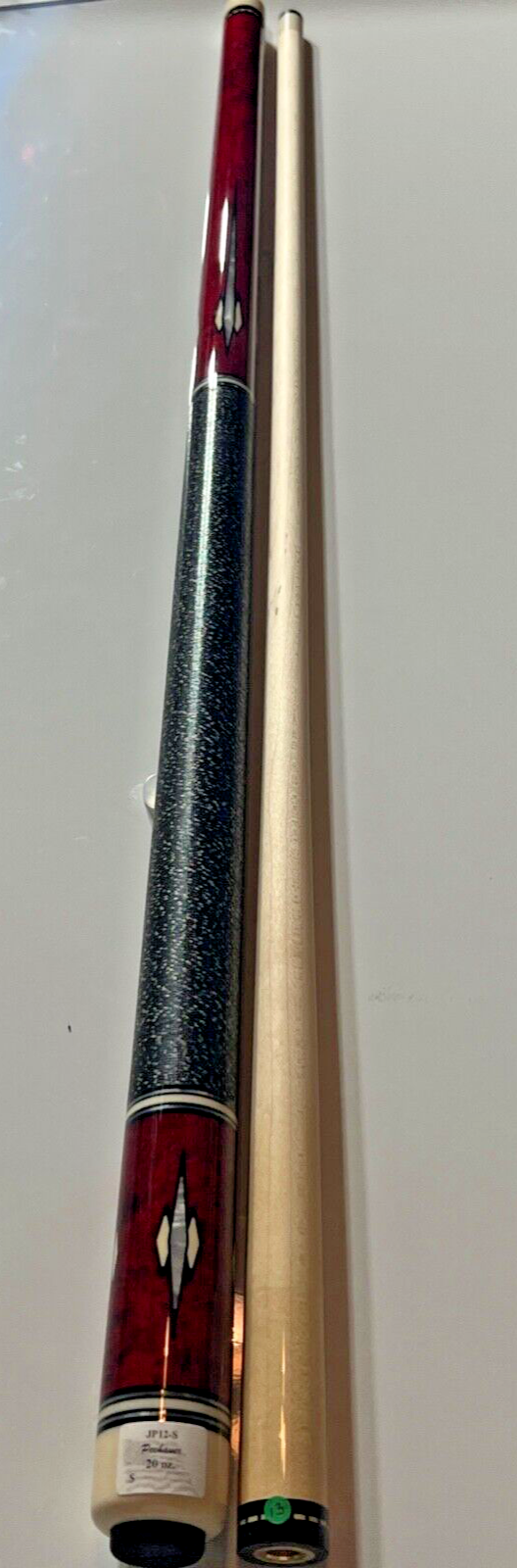 PECHAUER JP12-S JP12S POOL CUE BURGUNDY STAIN 13.00 MM NEW SHIPS FREE FREE CASE