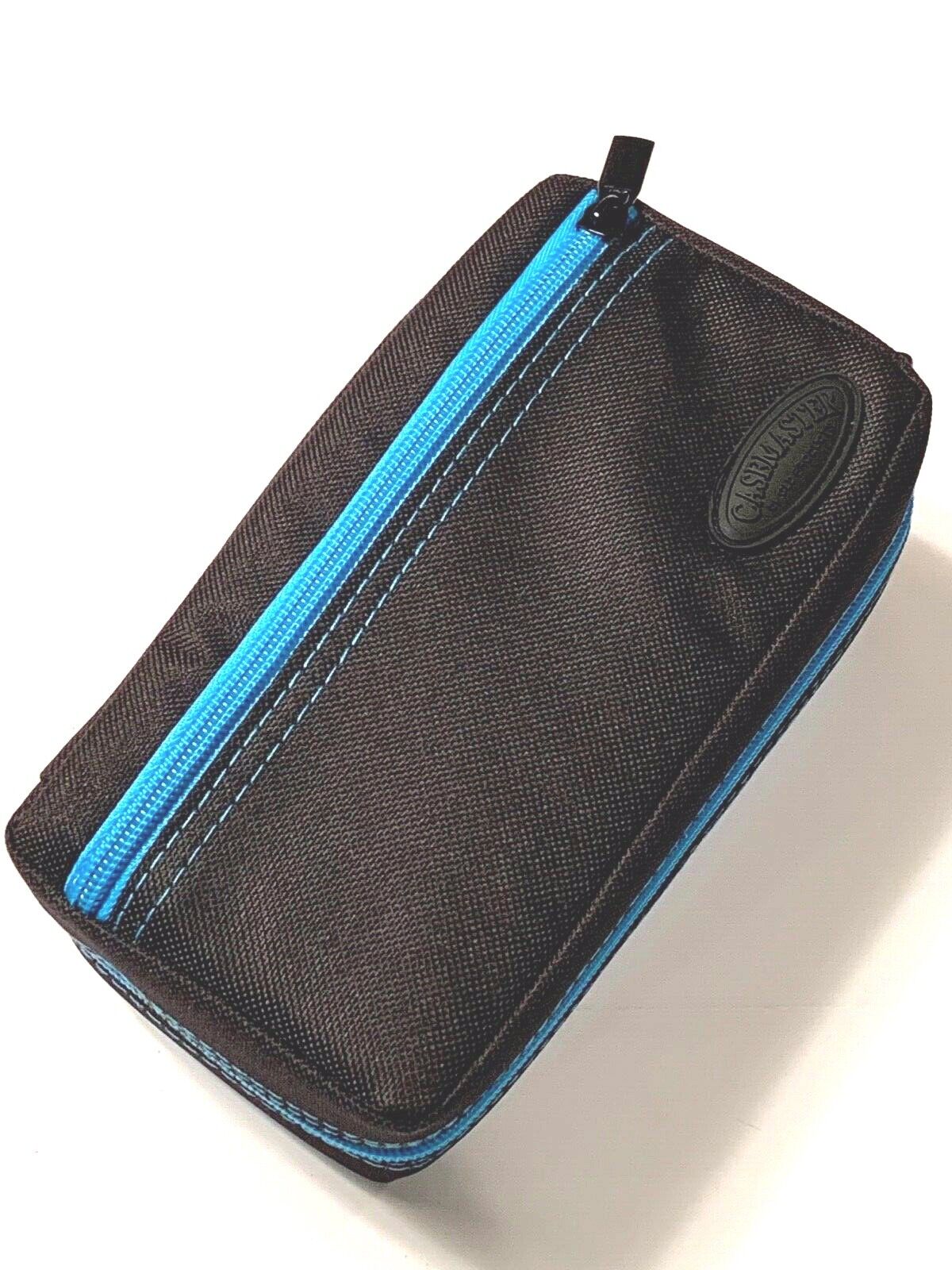 VIPER GLD PLAZMA PRO DART CASE BLK W/ BLUE TRIM PHONE PCKT. FREE SHIP & FLIGHTS