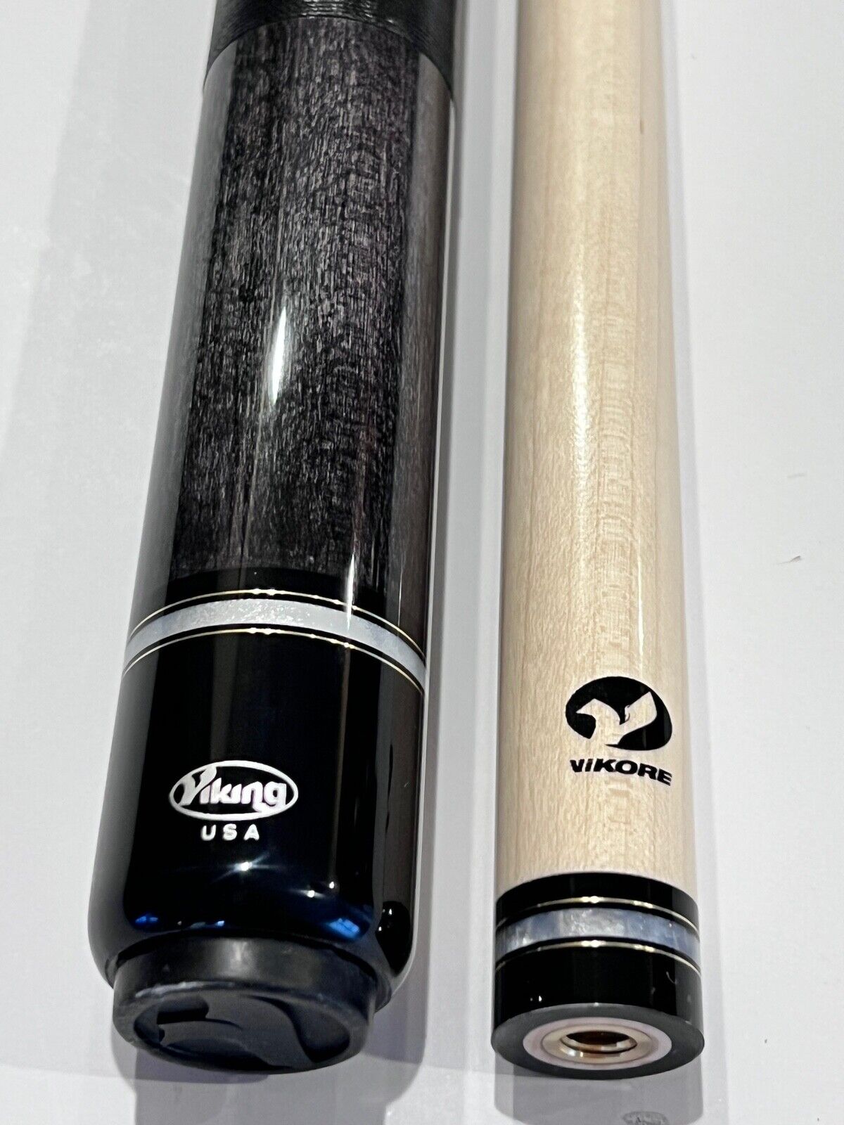 VIKING 2602 POOL CUE 13.00 MM TIGER TIP VIKORE SHAFT NEW SHIPS FREE N FREE CASE