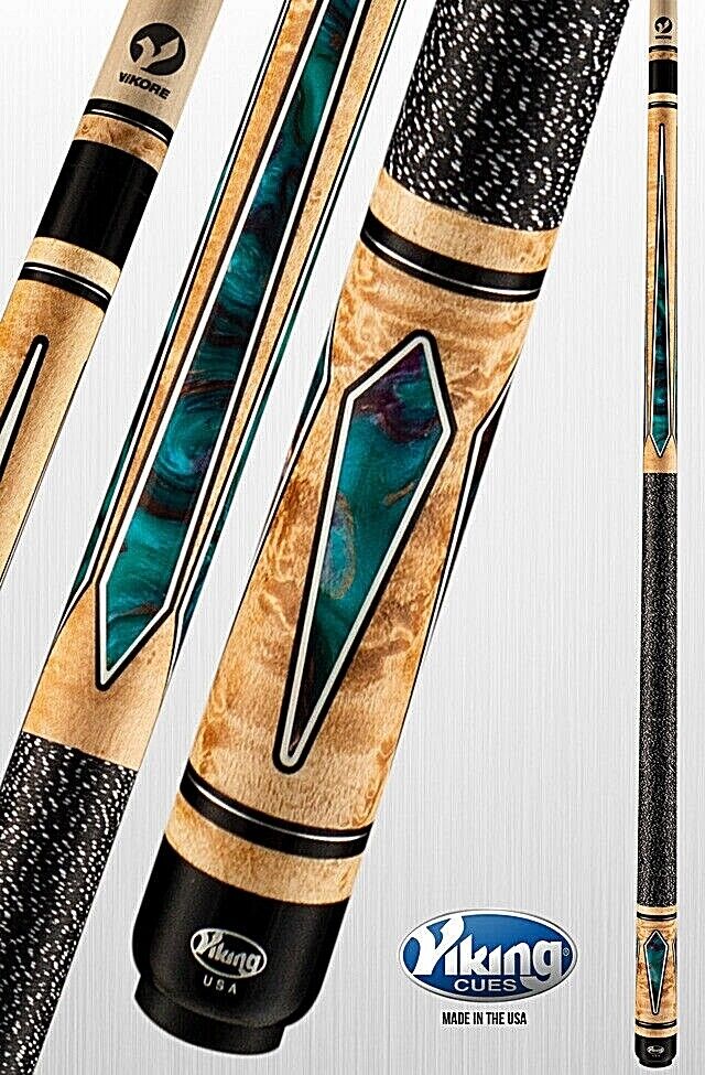 VIKING 4651 POOL CUE TIGER 13 MM TIP VIKORE SHAFT NEW FREE SHIPPING FREE CASE