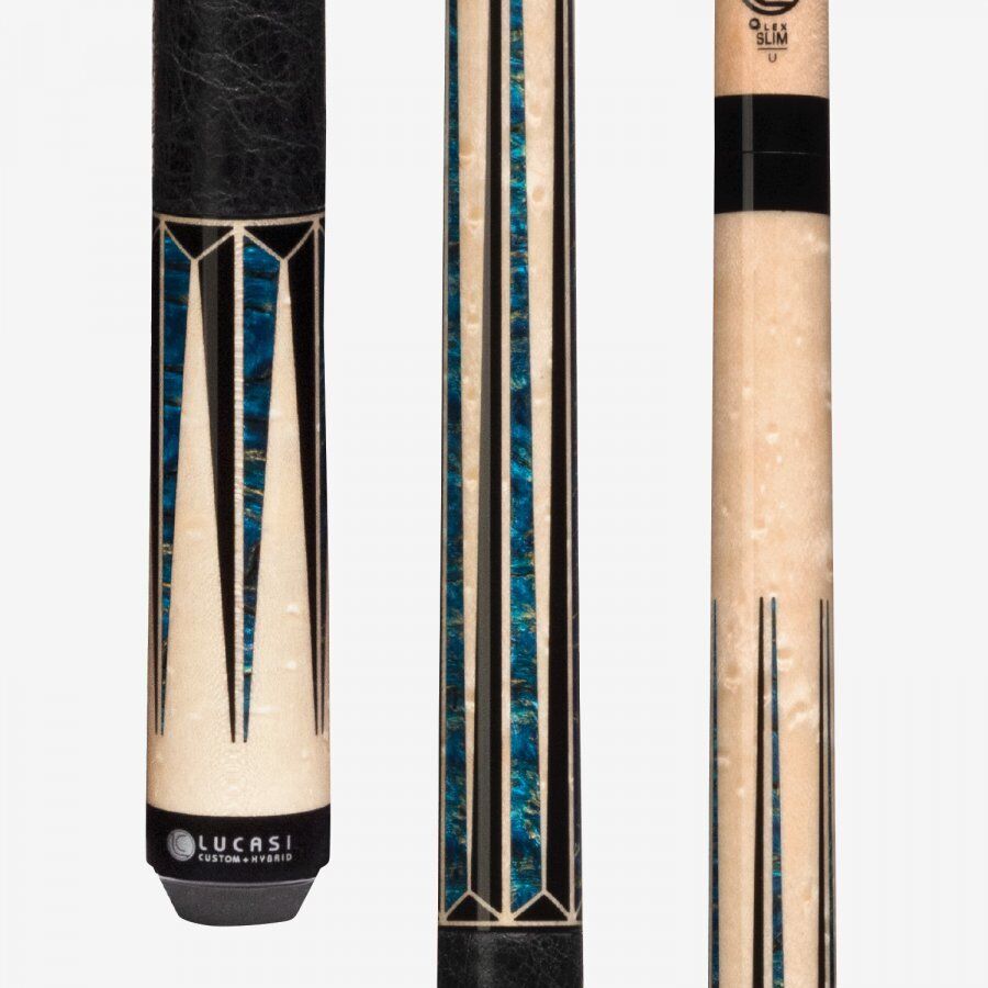 LUCASI LUX 54 CUSTOM CUE UNILOC 11.75MM LTD ONLY 200 MADE NEW FREE SHIPPING