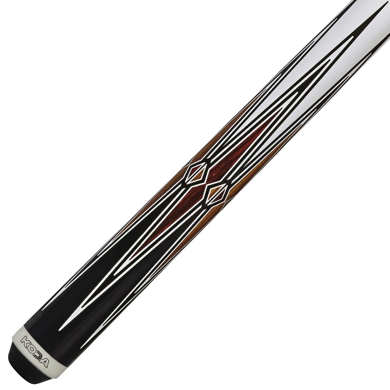 KODA POOL CUE KL131 UNILOC JNT. 12.50MM LD SHAFT NEW SHIPS FREE N FREE HARD CASE