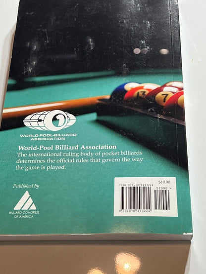 BCA OFFICIAL BILLIARDS RULE BOOK RULES FOR ALL GAMES HALL OF FAME MORE SHIPS FRE