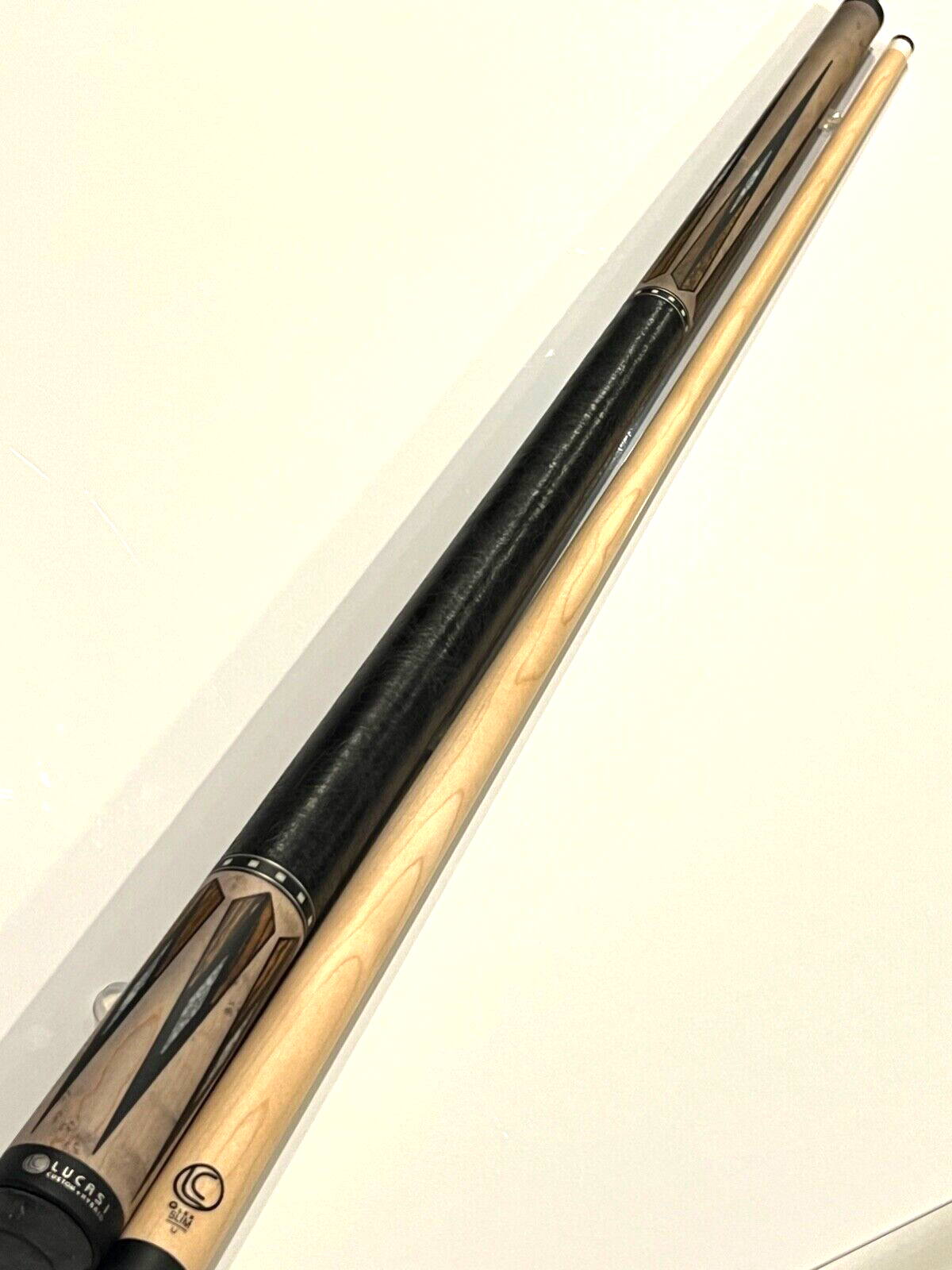 LUCASI LZC57 CUSTOM POOL CUE UNILOC JOINT 11.75 MM TIGER TIP NEW FREE SHIPPING