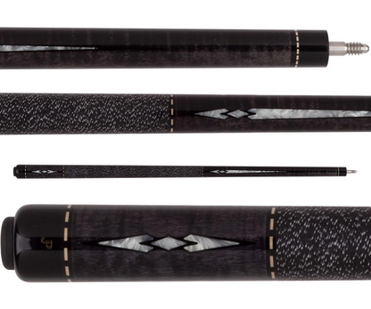 PECHAUER JP9-S JP9 POOL CUE SMOKE STAINED MAPLE NEW SHIPS FREE FREE HARD CASE