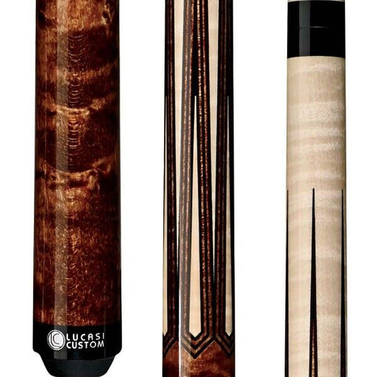 LUCASI LZSP2 HUSTLER CUE ZERO FLEXPOINT UNILOC SHAFT BRAND NEW FREE SHIPPING