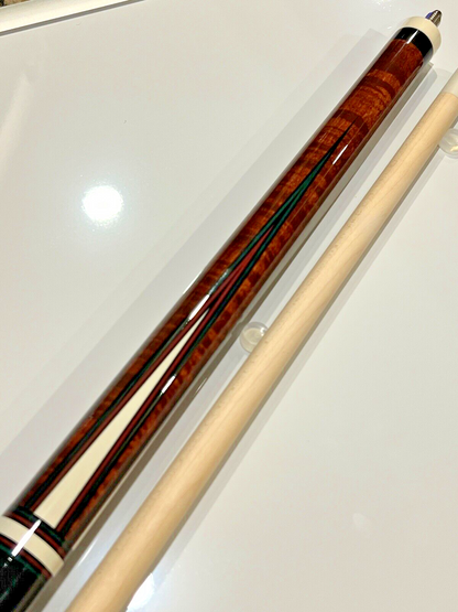 PLAYERS 811 POOL CUE C-811 ANTIQUE BROWN MAPLE NEW FREE SHIPPING FREE HARD CASE