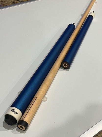 RAGE BLUE HEAVY HITTER BREAK JUMP CUE RGJPBB NEW FREE SHIPPING FREE HARD CASE