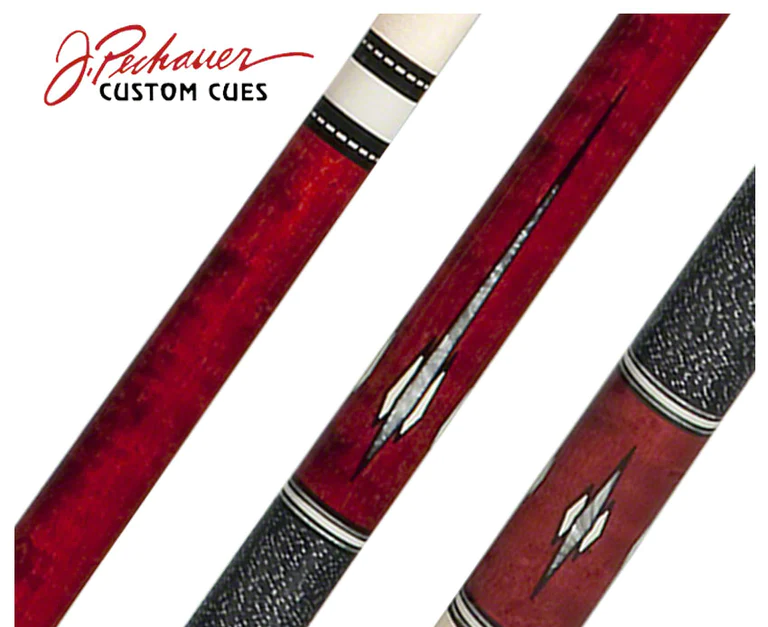 PECHAUER JP12-S JP12 POOL CUE WINE STAINED MAPLE NEW SHIPS FREE FREE HARD CASE