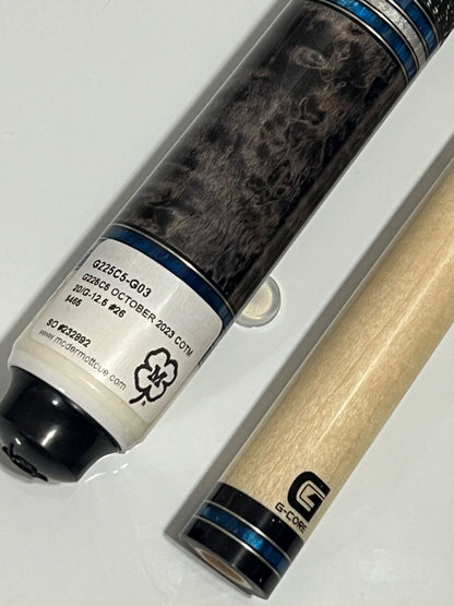 MCDERMOTT OCTOBER CUE OF THE MONTH G225 12.5 MM NEW SHPS FREE FREE CASE