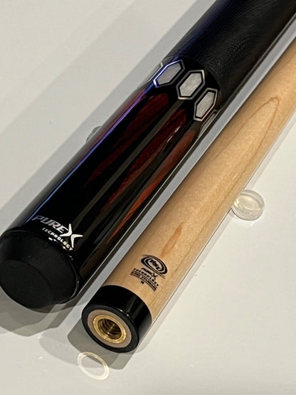 PUREX HXTC17 POOL CUE WITH KAMUI TIP BRAND NEW FREE HARD CASE FREE SHIPPING