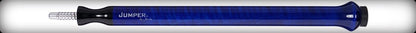 JACOBY JUMP CUE THE JUMPER BLUE STAIN NEW DESIGN FREE SHIPPING FREE CASE TOO!!