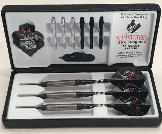 HAMMERHEAD DEVASTATORS 27ED5R STEEL TIP  DARTS BRAND NEW FREE SHIPPING