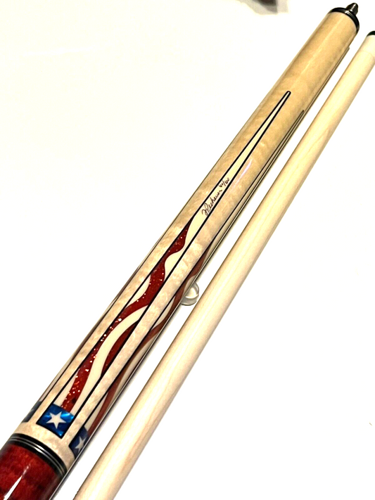 PECHAUER LTD CELEBRATION ANNIVERSARY CUE #60/60  FREE SHIPPING FREE HARD CASE