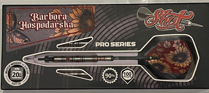 SHOT DARTS BARBORA HOSPODARSKA 20 GRAM SOFT TIP NEW! SHIPS FREE N FREE FLIGHTS