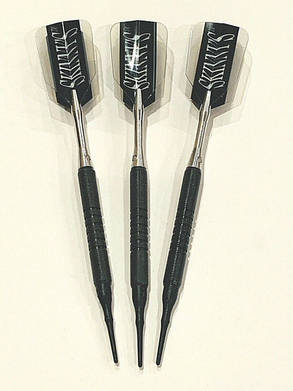 BOTTELSEN 20EBK 20 GRAM SKINNY'S  BLACK STEAL SOFT TIP DARTS SHIPS FREE N MORE