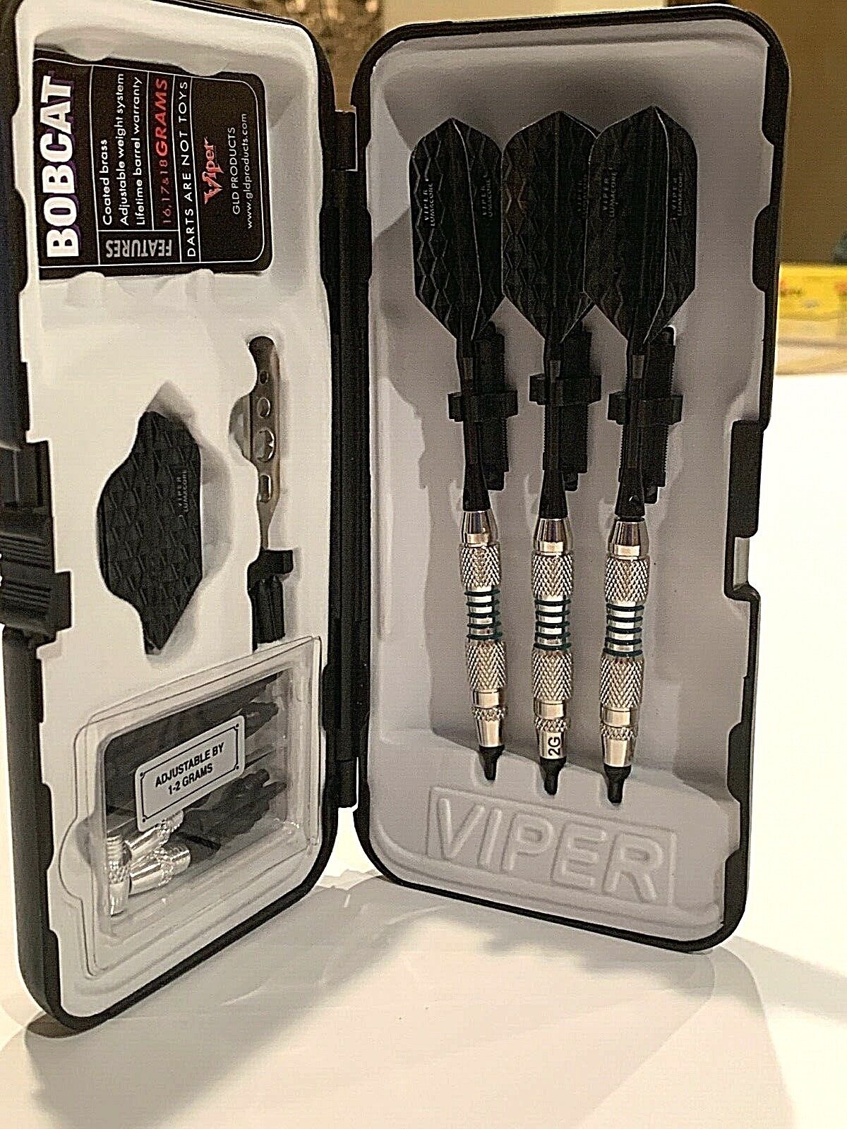 VIPER BOBCAT DARTS 20-0912 ADJUST 16-18 GR.BRAND NEW FREE FLIGHTS FREE SHIPPING