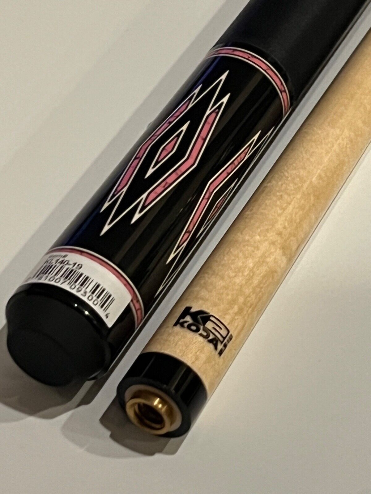 KODA POOL CUE KL140 UNILOC JNT. 12.5M LD SHAFT NEW FREE SHIPPING FREE HARD CASE