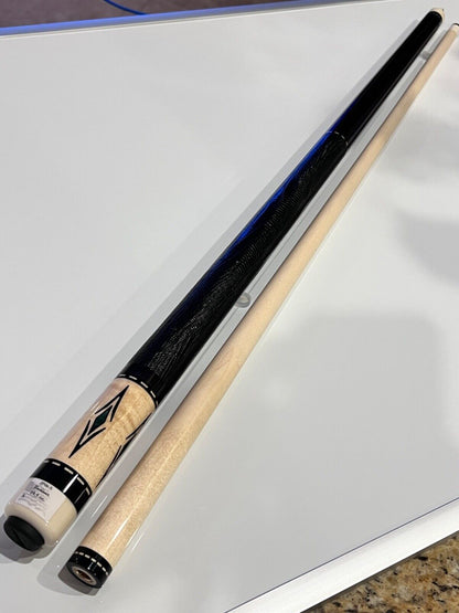 PECHAUER CUSTOM JP6S JP6 POOL CUE BLACK LEATHER UPGRADE NEW SHIPS FREE FREE CASE