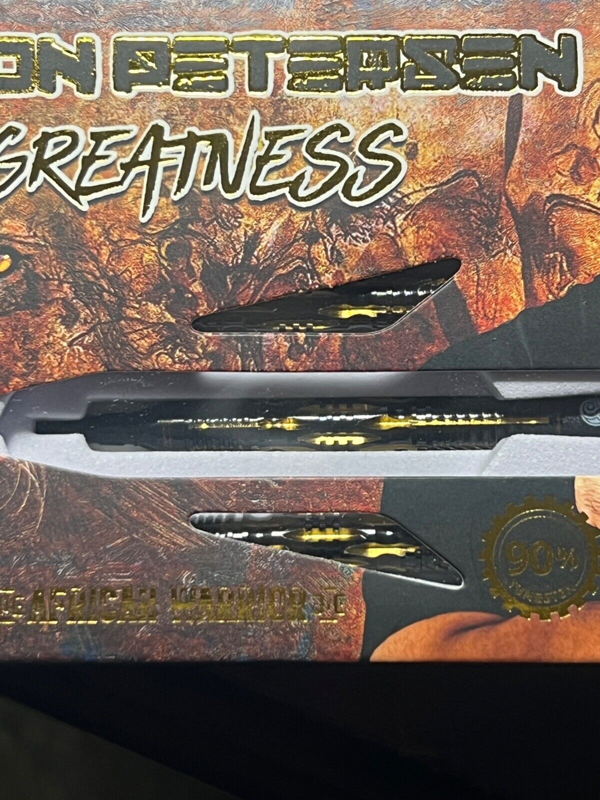 SHOT DARTS MODEL DEVON PETERSEN GREATNESS 18 GR TUNGSTEN SOFT TIP FREE FLIGHTS