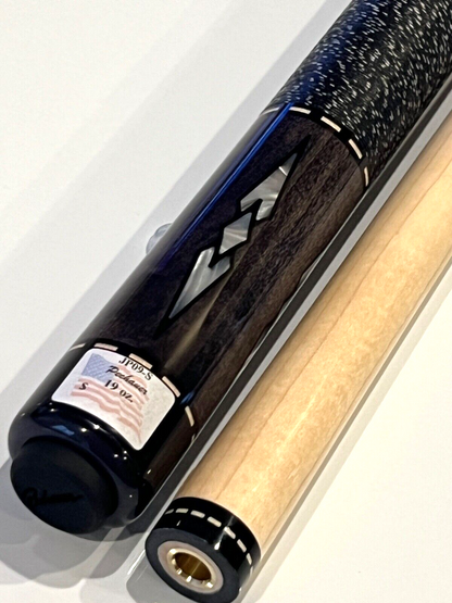 PECHAUER JP9-S JP9 POOL CUE SMOKE STAINED MAPLE NEW SHIPS FREE FREE HARD CASE