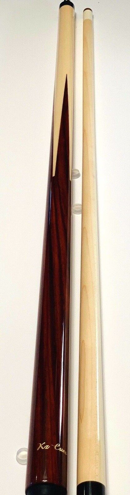 KZ CUES HUSTLER TIGER TIP EXOTIC WOOD  BRAND NEW FREE SHIPPING N FREE CASE