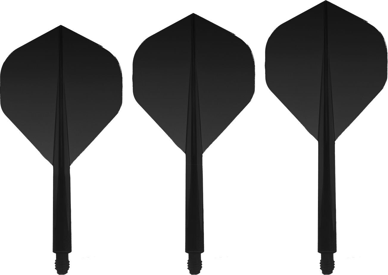 CONDOR AXE MEDIUM 27.5MM HEAVY DUTY FLIGHT STANDARD SHAPE BLACK COLOR SHIPS FREE