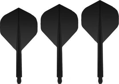 CONDOR AXE MEDIUM 27.5MM HEAVY DUTY FLIGHT STANDARD SHAPE BLACK COLOR SHIPS FREE