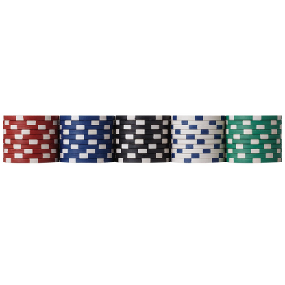 FAT CAT WHITE POKER CHIPS SLEEVE OF 50 EACH BRAND NEW SHIP FREE BELOW WHOLESALE