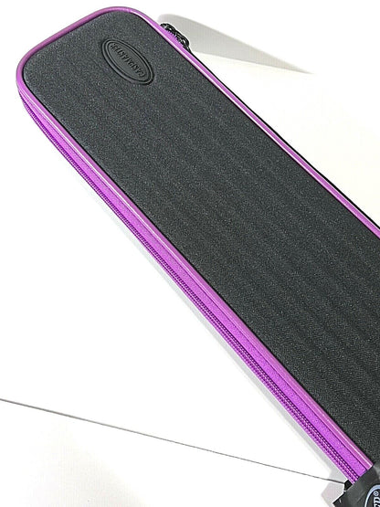 CASEMASTER PARALLAX CUE CASE PURPLE BRAND NEW  PADDED SHIPS FREE BEST PRICE