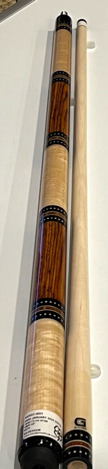 MCDERMOTT JANUARY CUE OF THE MONTH H654C 13.00 MM VBP NEW SHPS FREE FREE CASE