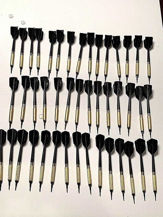 BRASS BAR DARTS GLD VIPER BAR DARTS 45 PACK BRAND NEW FREE TIPS & FREE SHIPPING